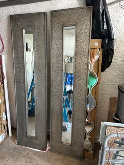 Unique tall mirrors 73” x 19”