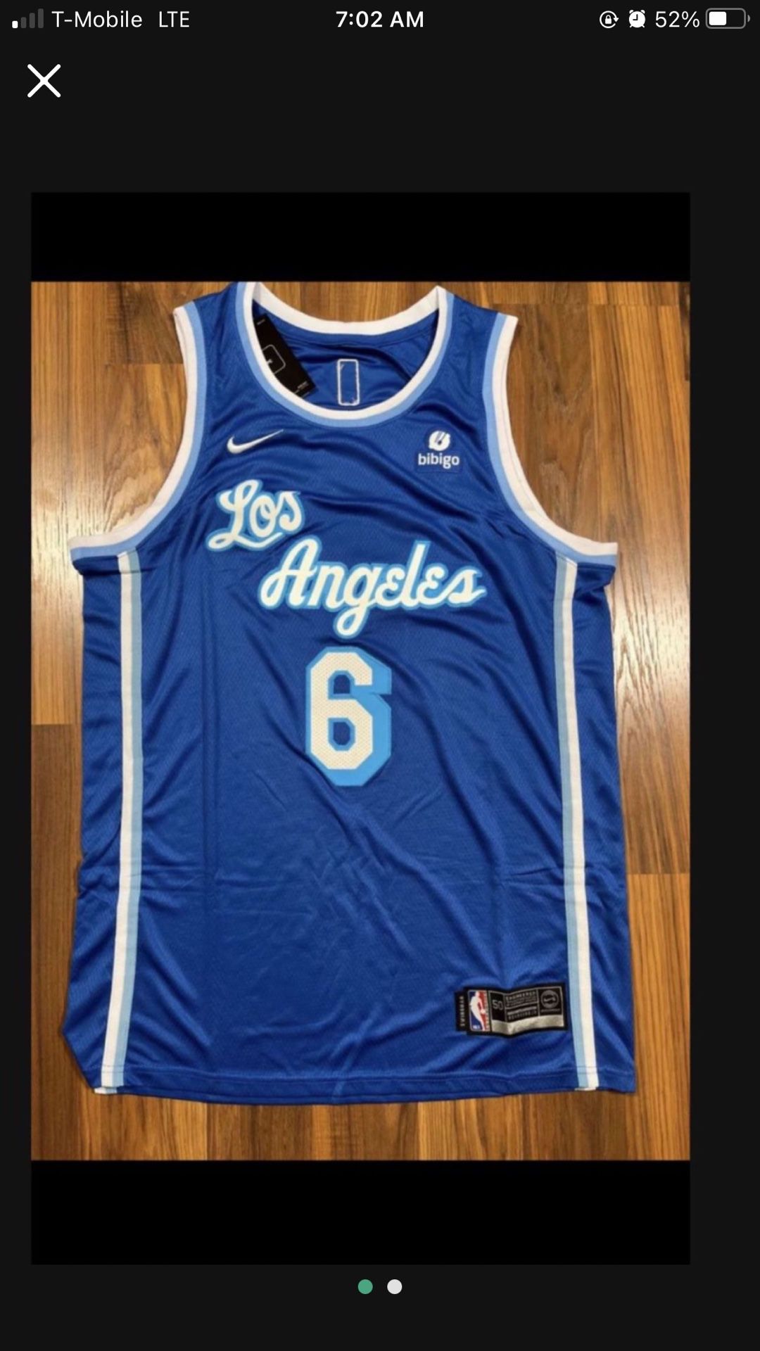 Lebron James (Nike Lakers Jersey) New