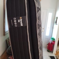 King Mattress, Box Spring, Headboard 