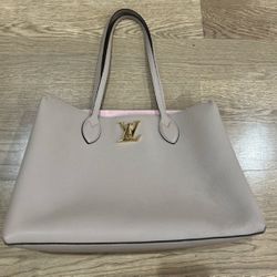 Louis Vuitton Lockme Calfskin Shopper Tote