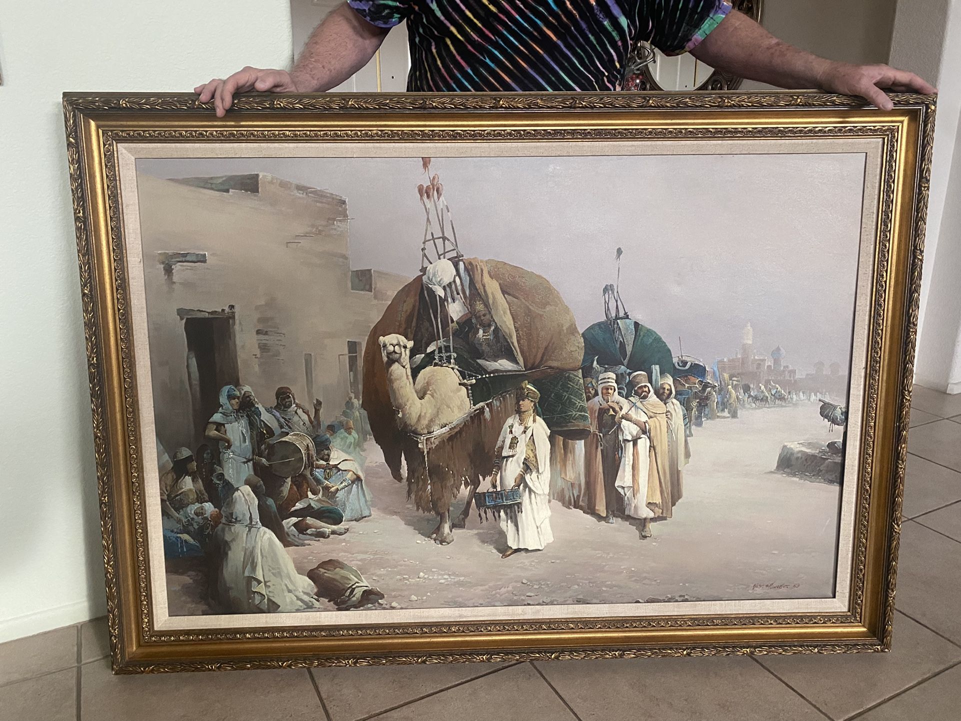 Royal Caravan/ Mansa Musa Painting