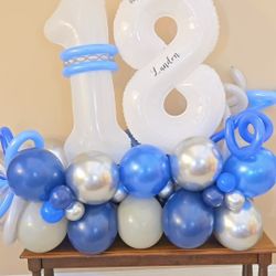 balloon number tower For Bday