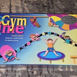 Gym Time Comes Alive! Motivates A Child's Desire For Physical Fitness New/Sealed