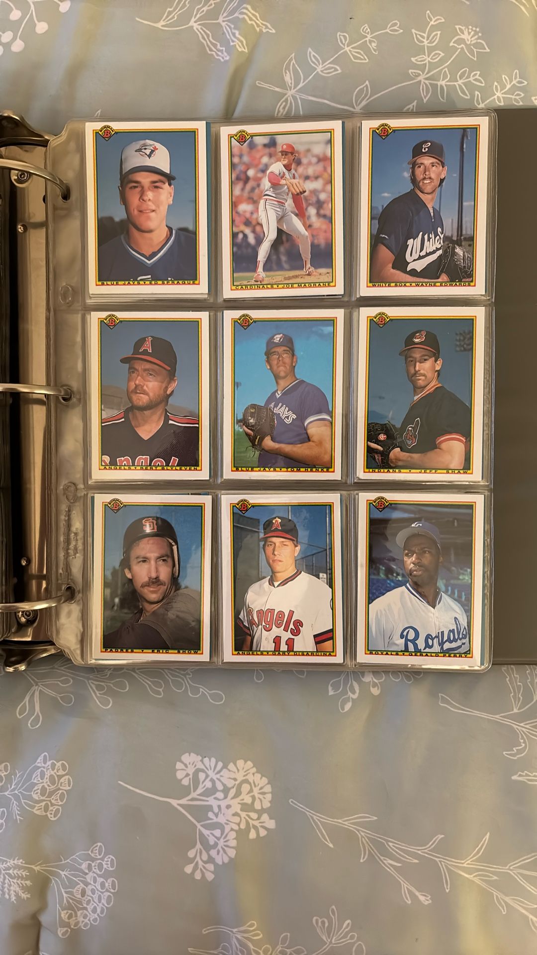 Old And New Baseball Cards #7