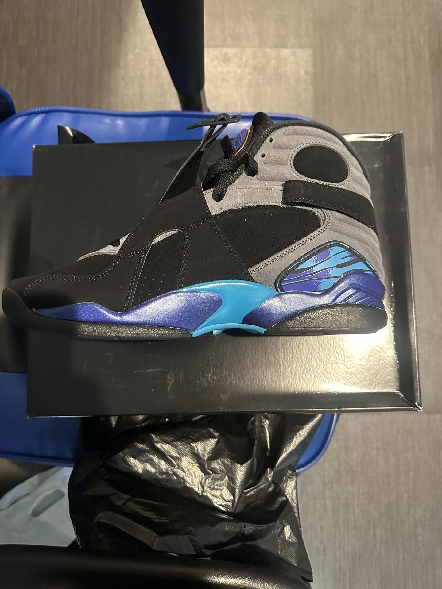 Jordan Retro 8 “ Aqua” Size 12