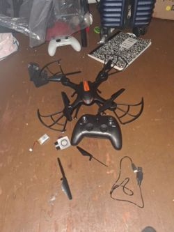 Vivitar drone with camera and accessories