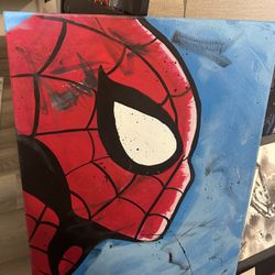 Spider-Man Canvas Poster Medium Size