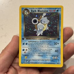 first edition dark blastoise