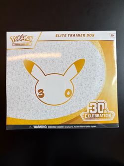 Pokémon 30th anniversary ETB
