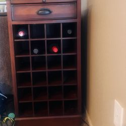 Solid Wood Wine Rack From Pier One
