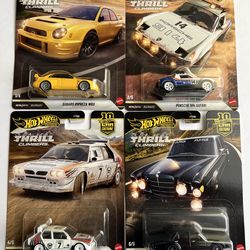 Hot Wheels Premium Thrill Climbers Bundle – Brand New | 4 Cars