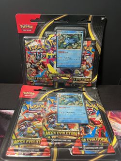 Mega Evolution 3-Pack Blister Pokemon