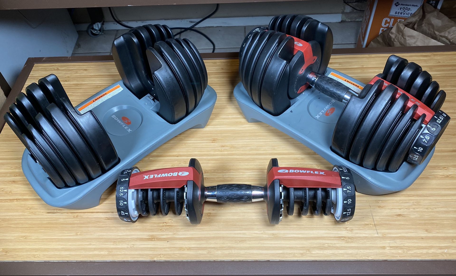 Bowflex Selecttech 552 Dumbbells Pair