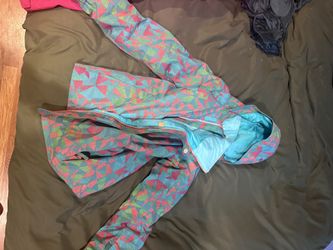 Youth Ski Jacket And Bibs.