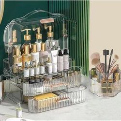 Clear Makeup Organizer Vanity Makeup Drawer Organizer Cosmetic Display Case Makeup Storage ⭐NEW IN BOX⭐️ CYISell