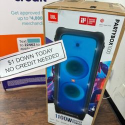 JBL Partybox 1000 Bluetooth Speaker New -PAY $1 To Take It Home - Pay the rest later -