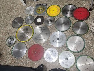 Resharpened Saw Blades