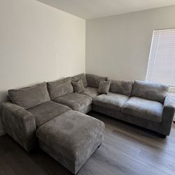 Gray sofa