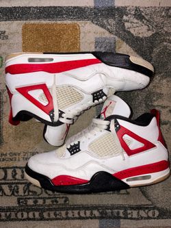 Air Jordan 4 Size 10 Retro Red Cement