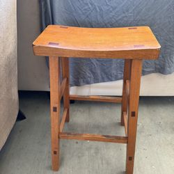 Wood Kitchen Counter Barstool
