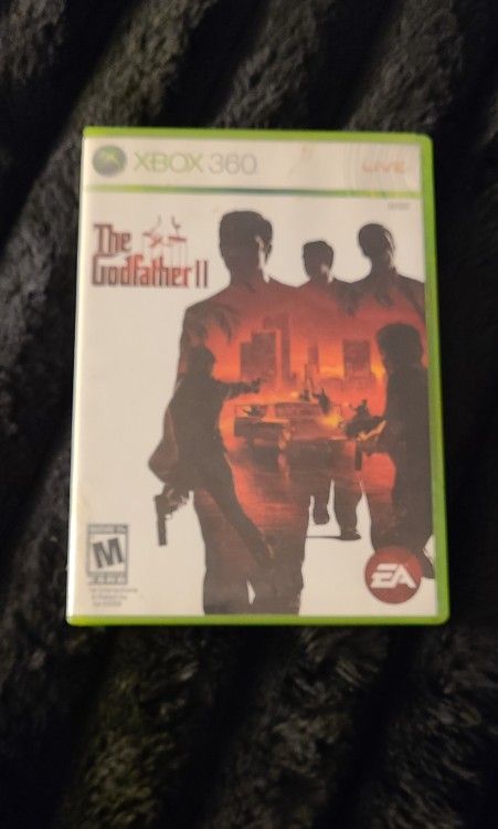 The Godfather II Microsoft Xbox 360 Game Disc Tested Working No Manual