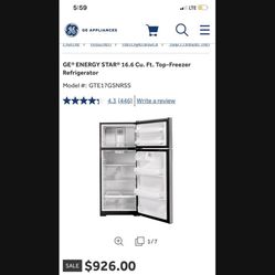 Brand New GE 16cu.ft