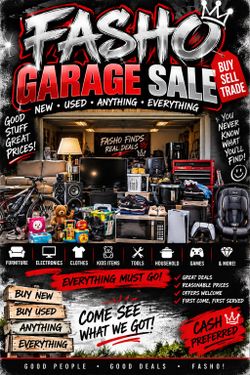 GARAGE SALE!!!!!