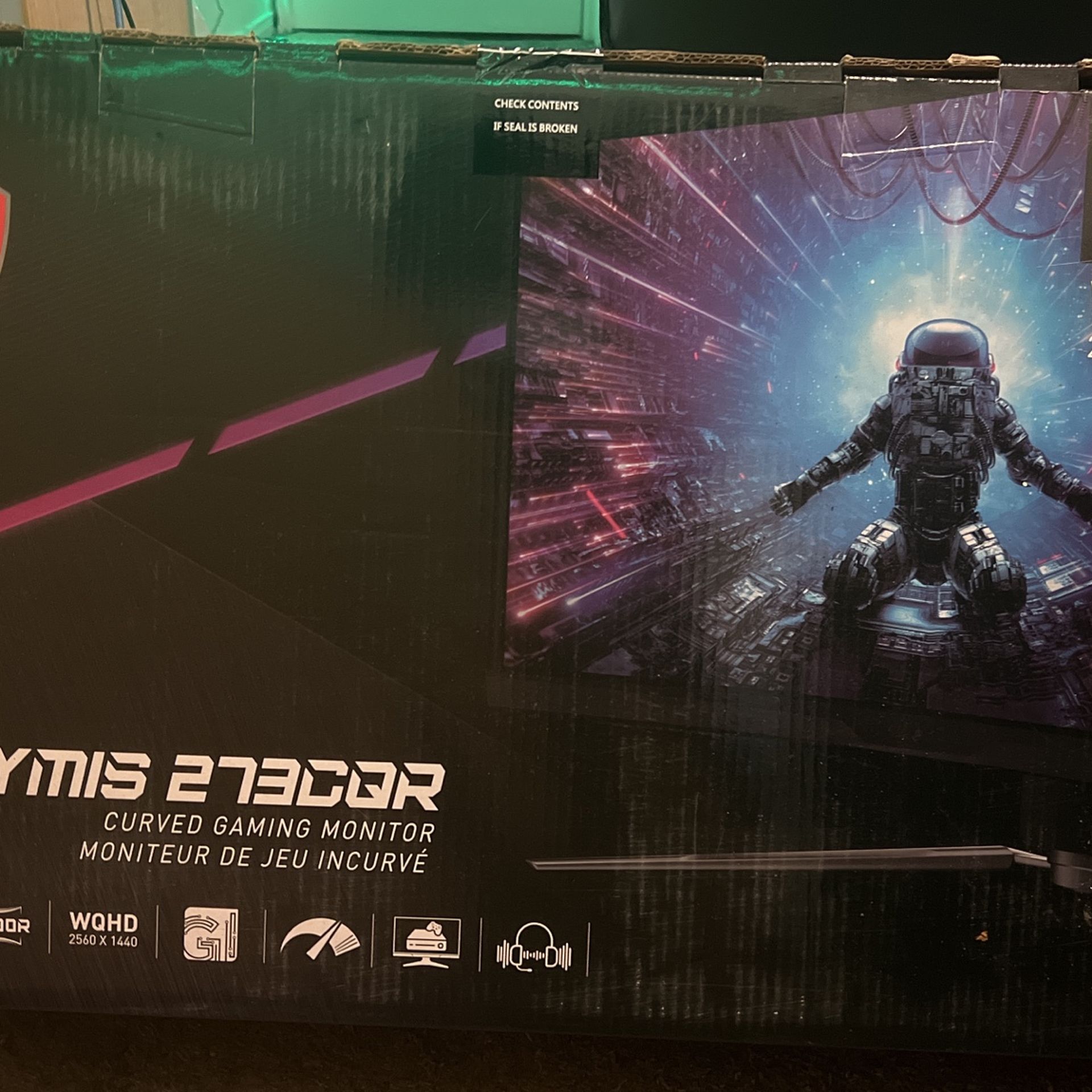 MSI MPG273CQR Limited Edition RGP Gaming Monitor NEW