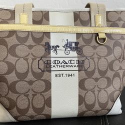 Vintage Coach Bag 