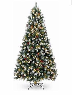 6ft Pre-Lit Pre-Decorated Artificial Christmas Tree 6ft Pre-Lit Pre-Decorated Artificial Christmas Tree