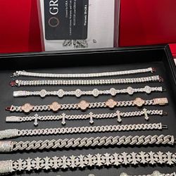 Luxury Silver Bracelets.