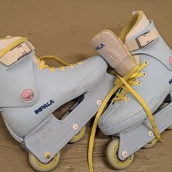 Impala Inline Skates Women’s Size 9 / EU 40 – Cute Blue – Good Condition
