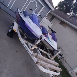 Jet skis with trailer
