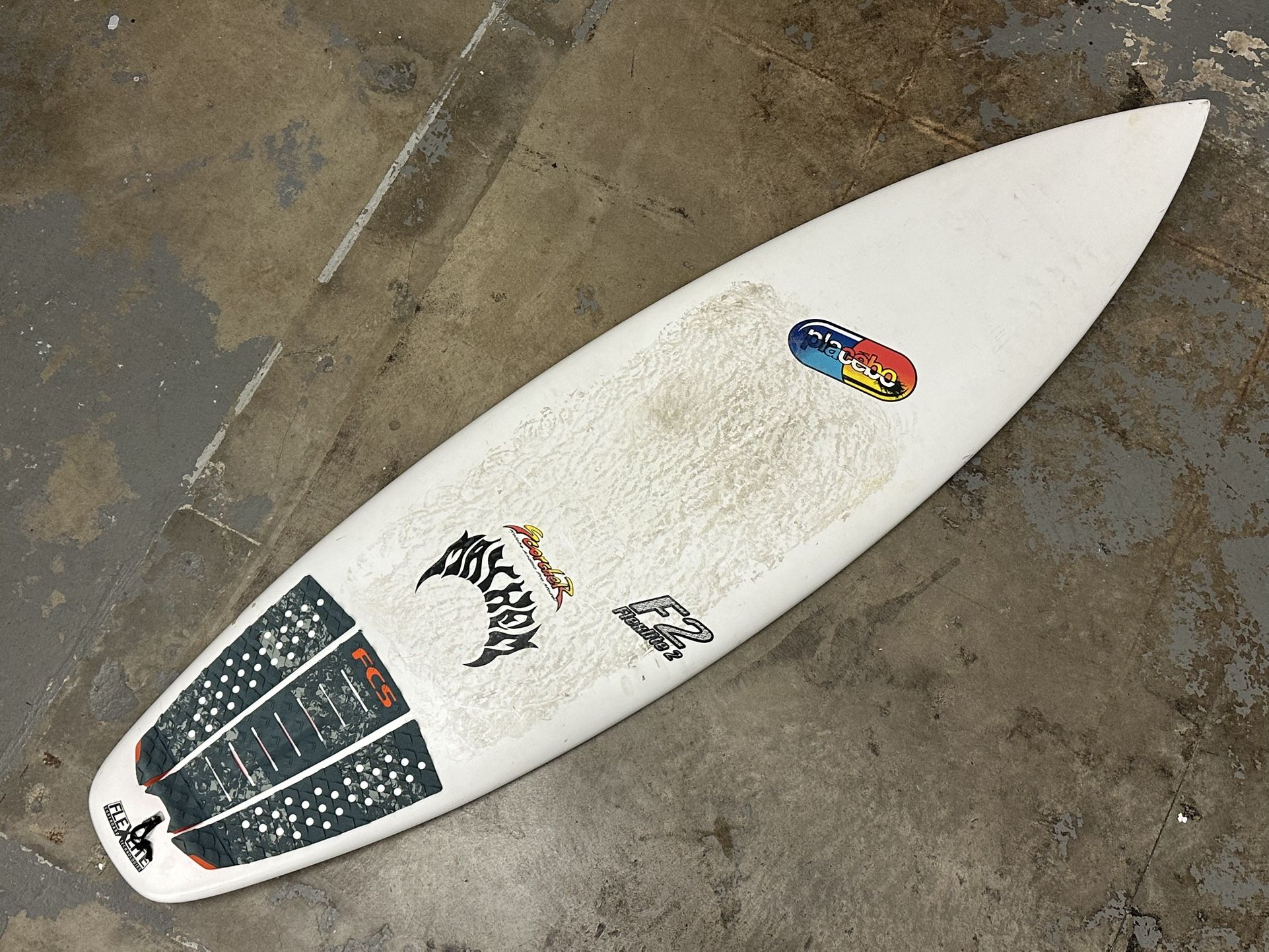 LOST MAYHEM RNF EVOLUTION placeboLost Mayhem Placebo Surfboard 5'8”