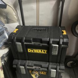 DEWALT ToughSystem Rolling Tower Tool Box With Wheels Power tools Storage 