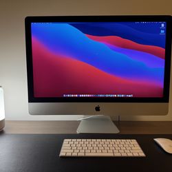 Apple iMac 27” 5K Retina (2019) – Intel i5 – Radeon 570X – Keyboard/Mouse – Box