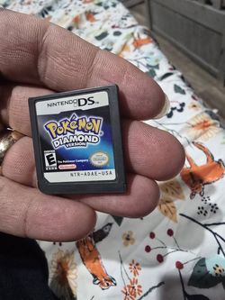 Pokemon diamond game for ds like new