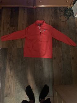 Red Nike Sweaters Women’s (large)