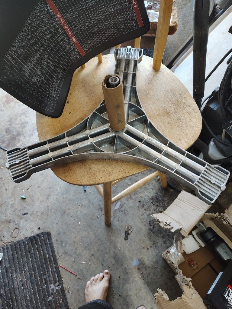 Samsung Front Loader Washer Drum Flange Shaft