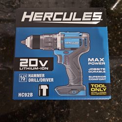 Hercules 20V Hammer Drill