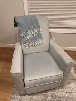 Grey Reclining Rocking Chair from Buybuy Baby