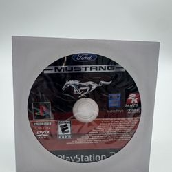 Ford Mustang The Legend Lives (Sony Playstation 2 PS2) Disc Only Tested