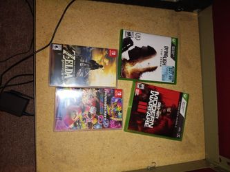 Selling xbox/switch games