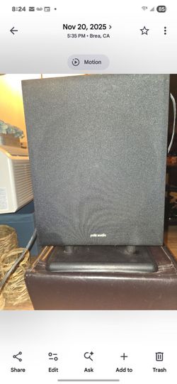 Polk Audio subwoofer