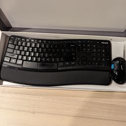 Wireless keyboard and mouse