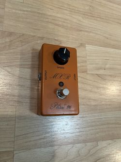 MXR Phase 90 LED Script Logo Guitar Pedal Effects Unit