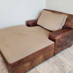 2 person leather chaise lounge chairs
