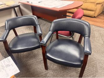 Leather office chairs
