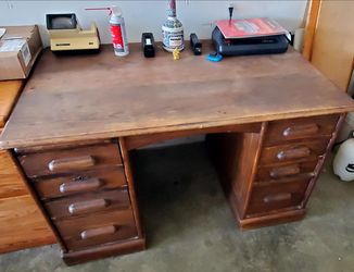 Vintage Oak Desk