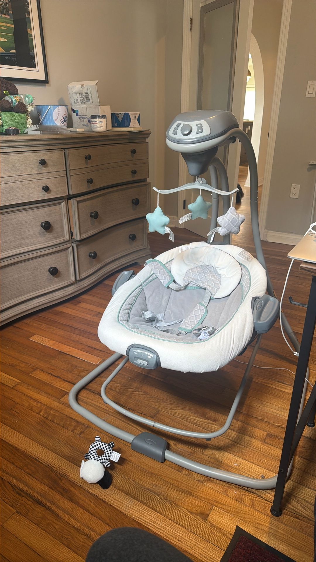 Graco DuetConnect LX Portable Baby Swing and Bouncer